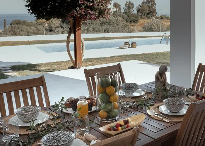 Santa Maria Private Pool & Sea View * 아판토우