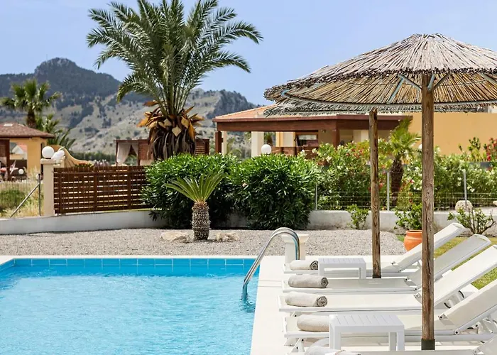 Santa Maria Private Pool & Sea View * 아판토우